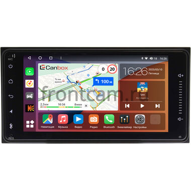 Toyota HiAce (H200) (2004-2023) Canbox H-Line 7503 4/32 на Android 10 (4G-SIM, DSP, IPS)