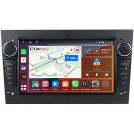 Opel Agila, Astra, Antara, Vectra, Zafira, Corsa Canbox H-Line 7658 6/128 на Android 10 (4G-SIM, DSP, IPS) black