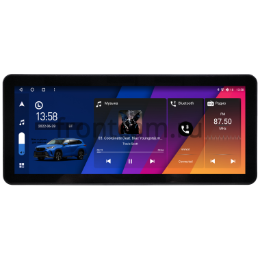 Toyota Corolla Cross 2020-2024, Corolla Sport 2018-2023 12.3 дюйма Canbox H-Line 7816-1609 на Android 10 (4G-SIM, 4/32, DSP, QLed) Audi Style