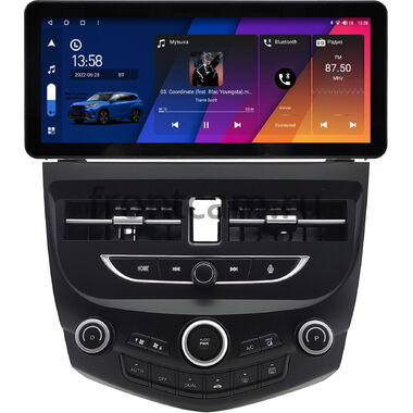 Honda Accord 7 2002-2008 12.3 дюйма Canbox H-Line 7819-1415 на Android 10 (4G-SIM, 8/256, DSP, QLed) Audi Style