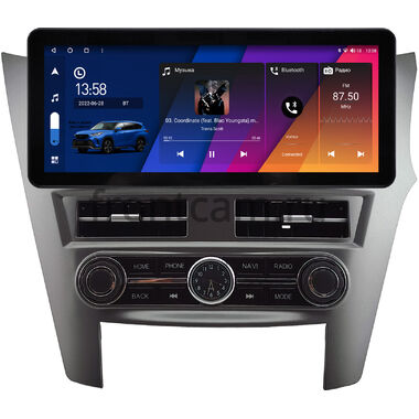 Subaru Legacy 5, Outback 4 2009-2014 (серая, правый руль) 12.3 дюйма Canbox H-Line 7819-1446 на Android 10 (4G-SIM, 8/256, DSP, QLed) Audi Style