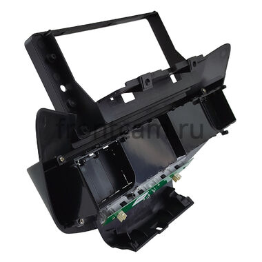 Ford Fiesta (Mk6) 2008-2019 (черная) 12.3 дюйма Canbox H-Line 4412-1539 на Android 14 (4G-SIM, 8/128, DSP, QLed) Lexus Style
