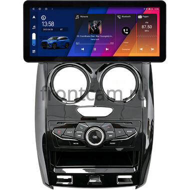 Renault Duster 2015-2021 12.3 дюйма Canbox H-Line 7819-1566 на Android 10 (4G-SIM, 8/256, DSP, QLed) Audi Style