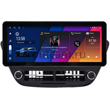 Hyundai Solaris 2 2017-2020 (черная глянцевая) 12.3 дюйма Canbox H-Line 7816-1582 на Android 10 (4G-SIM, 4/32, DSP, QLed) Audi Style