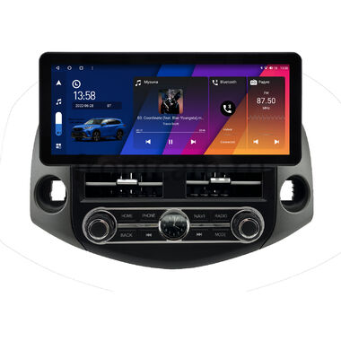 Toyota RAV4 3 (XA30) 2005-2016 12.3 дюйма Canbox M-Line 7711-1588 на Android 10 (4G-SIM, 4/64, DSP, QLed) Audi Style