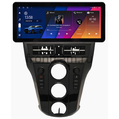 Toyota Platz 1999-2005, Vitz 2, Yaris 2 2005-2012  12.3 дюйма Canbox M-Line 7711-1599 на Android 10 (4G-SIM, 4/64, DSP, QLed) Audi Style