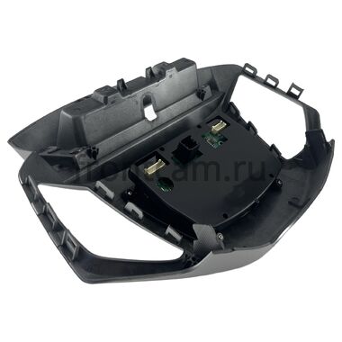 Ford Ecosport 2014-2018 (серебряная) 12.3 дюйма Canbox H-Line 7814-1636 на Android 10 (4G-SIM, 4/64, DSP, QLed) BMW Style