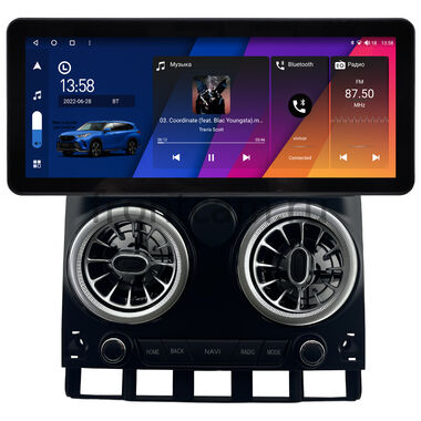 Volkswagen Touareg 2002-2010 (матовая) 12.3 дюйма Canbox H-Line 7819-1641 на Android 10 (4G-SIM, 8/256, DSP, QLed) Audi Style