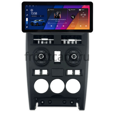 Lada Priora 2007-2013 (черная, матовая) 12.3 дюйма Canbox H-Line 7816-1644 на Android 10 (4G-SIM, 4/32, DSP, QLed) Audi Style