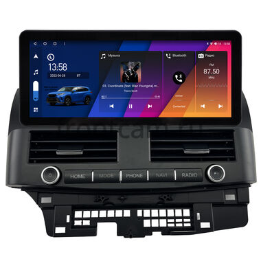 Mitsubishi Lancer 10 2007-2017 12.3 дюйма Canbox H-Line 7816-1663 на Android 10 (4G-SIM, 4/32, DSP, QLed) Audi Style