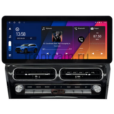 Toyota Camry XV50 2011-2014, Camry XV55 2014-2018 (вид 1)  12.3 дюйма Canbox M-Line 7711-1672 на Android 10 (4G-SIM, 4/64, DSP, QLed) Audi Style