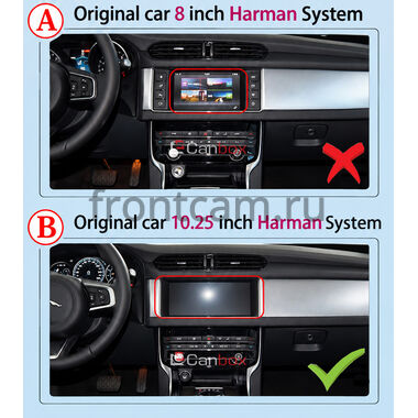 Jaguar XF 2 2015-2020 (Тип A) 10.25 дюйма Canbox GTR-4025-1683 на Android 10 (CarPlay, 4/64, DSP, QLed) Audi Style