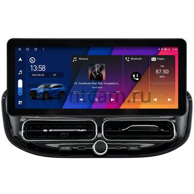 Lada Vesta (NG) 2022-2026, Aura 2024-2026 12.3 дюйма Canbox M-Line 7710-1685 на Android 10 (4G-SIM, 2/32, DSP, QLed) Audi Style