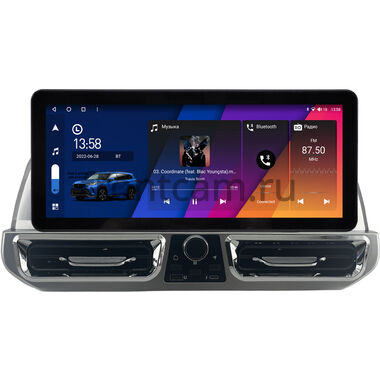 Jeep Grand Cherokee 4 (WK2) 2010-2013 12.3 дюйма Canbox H-Line 7819-1689 на Android 10 (4G-SIM, 8/256, DSP, QLed) Audi Style