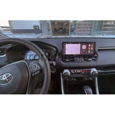 Toyota RAV4 5 (XA50) 2018-2026, Wildlander 2020-2025 12.3 дюйма Canbox H-Line 7810-0072 на Android 10 (4G-SIM, 8/256, DSP, QLed) BMW Style