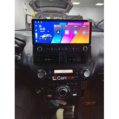 Toyota Land Cruiser Prado 150 2013-2017 (Тип 2) 12.3 дюйма Canbox M-Line 7710-0074 на Android 10 (4G-SIM, 2/32, DSP, QLed) Audi Style