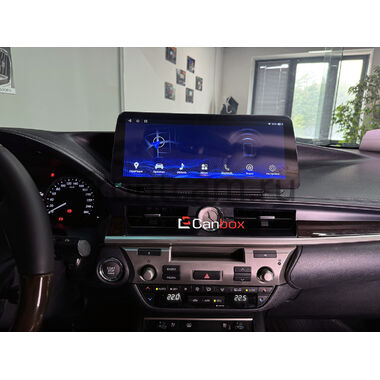 Lexus ES 6 2012-2018 (для авто с джойстиком, Тип A) 12.3 дюйма Canbox H-Line 7814-0098 на Android 10 (4G-SIM, 4/64, DSP, QLed) BMW Style