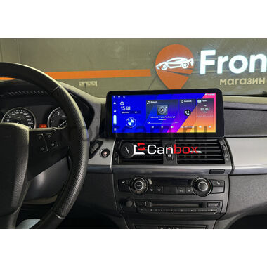 BMW X5 (E70), X6 (E71) 2007-2014 12.3 дюйма Canbox H-Line 7813-0161 на Android 10 (4G-SIM, 4/32, DSP, QLed) BMW Style