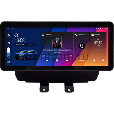 Mazda Demio 4 (DJ), CX-3, 2 (DJ) 2014-2024 12.3 дюйма Canbox H-Line 7819-0181 на Android 10 (4G-SIM, 8/256, DSP, QLed) Audi Style