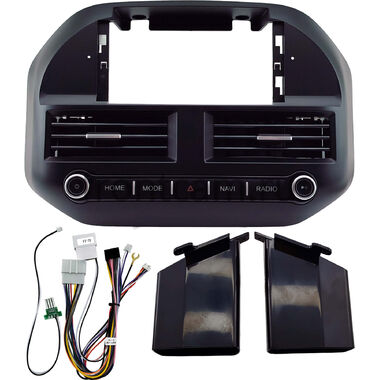 Рамка RM-0295 под магнитолу 12.3 дюйма для Mitsubishi Pajero 3, Montero 3 1999-2006