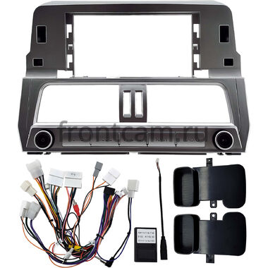 Рамка RM-0298 под магнитолу 12.3 дюйма для Toyota Land Cruiser Prado 150 2017-2024 (Тип 2)