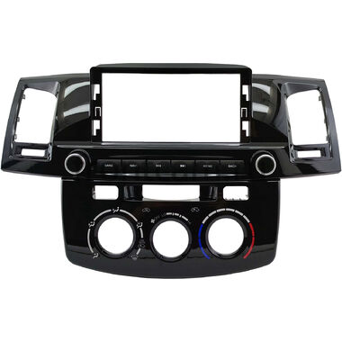 Toyota Fortuner, Hilux 7 2004-2015 (с кондиционером или климат-контролем) 12.3 дюйма Canbox H-Line 7814-0396 на Android 10 (4G-SIM, 4/64, DSP, QLed) BMW Style