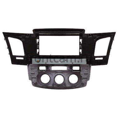 Toyota Fortuner, Hilux 7 2004-2015 (с кондиционером или климат-контролем) 12.3 дюйма Canbox H-Line 7814-0396 на Android 10 (4G-SIM, 4/64, DSP, QLed) BMW Style