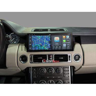 Land Rover Range Rover 3 2001-2005 12.3 дюйма Canbox H-Line 7814-0512 на Android 10 (4G-SIM, 4/64, DSP, QLed) BMW Style