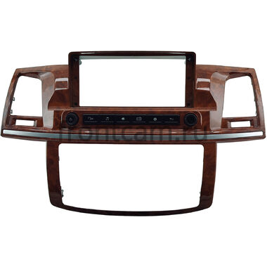 Рамка RM-0513 под магнитолу 12.3 дюйма для Toyota Fortuner, Hilux 7 2004-2015 (под дерево)