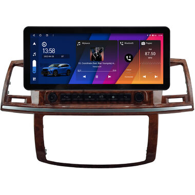 Toyota Fortuner, Hilux 7 2004-2015 (под дерево) 12.3 дюйма Canbox H-Line 7819-0513 на Android 10 (4G-SIM, 8/256, DSP, QLed) Audi Style