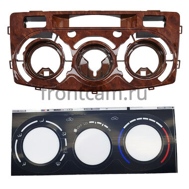 Рамка RM-0513 под магнитолу 12.3 дюйма для Toyota Fortuner, Hilux 7 2004-2015 (под дерево)
