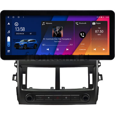 Toyota Corolla (E150) 2006-2013 12.3 дюйма Canbox H-Line 7817-0516 на Android 10 (4G-SIM, 4/64, DSP, QLed) Audi Style