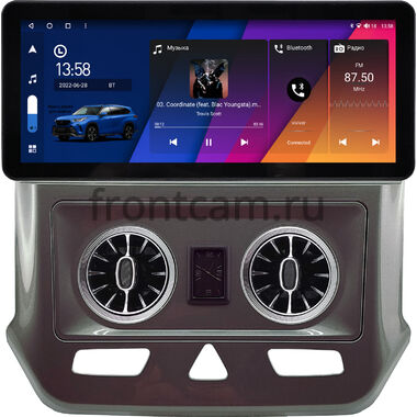 Ravon R4 2016-2020 (серая, глянцевая) 12.3 дюйма Canbox H-Line 7818-0517 на Android 10 (4G-SIM, 6/128, DSP, QLed) Audi Style