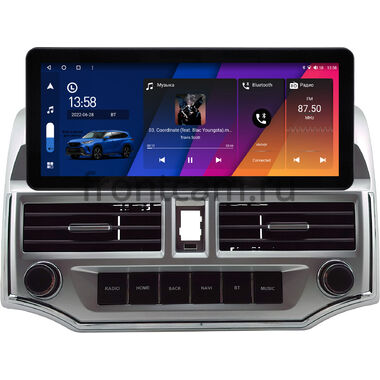 Toyota 4Runner 5 2009-2024 12.3 дюйма Canbox H-Line 7818-0523 на Android 10 (4G-SIM, 6/128, DSP, QLed) Audi Style