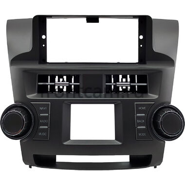 Toyota Highlander 2 (U40) 2007-2013 (Вид 1) 12.3 дюйма Canbox GTR1233-0528 на Android 10 (CarPlay, 4/64, DSP, QLed) BMW Style