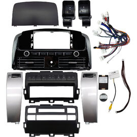 Рамка RM-0538 под магнитолу 12.3 дюйма для Toyota Land Cruiser Prado 120 / Lexus GX 470 2002-2009 (для любой комплектации, Тип 1, can LZ)