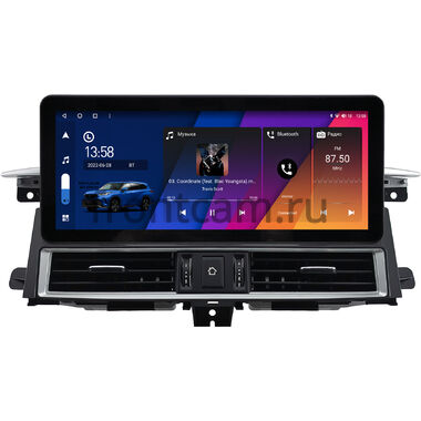 Nissan Patrol (Y62) 2010-2024, Armada 2 2016-2020 (Тип B, для авто с кнопкой TEL, can BSJ) 12.3 дюйма Canbox M-Line 7710-0724 на Android 10 (4G-SIM, 2/32, DSP, QLed) Audi Style