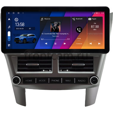 Subaru Legacy 5, Outback 4 2009-2014 (серебро, левый руль) 12.3 дюйма Canbox H-Line 7819-0732 на Android 10 (4G-SIM, 8/256, DSP, QLed) Audi Style