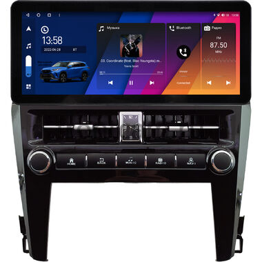 Toyota Camry XV55 2014-2018 12.3 дюйма Canbox H-Line 7819-0823 на Android 10 (4G-SIM, 8/256, DSP, QLed) Audi Style