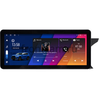 Mercedes-Benz C-klasse (w204) 2011-2015 (руль справа) 12.3 дюйма Canbox M-Line 7710-0925 на Android 10 (4G-SIM, 2/32, DSP, QLed) Audi Style