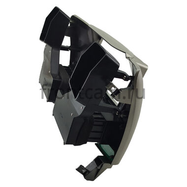 Toyota Harrier 2 (XU30) 2003-2013 (для любой комплектации, золотистая) 12.3 дюйма Canbox H-Line 8810-0932 на Android 14 (4G-SIM, 8/128, DSP, QLed) BMW Style