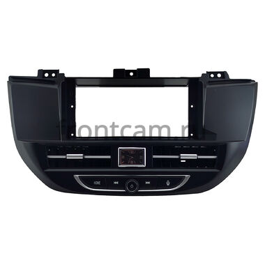 Hyundai Tucson 3 2015-2018 (черная, левый руль) 12.3 дюйма Canbox M-Line 7711-0970 на Android 10 (4G-SIM, 4/64, DSP, QLed) Audi Style
