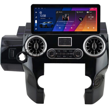 Land Rover Discovery 4 2009-2016 (черная, глянцевая) 12.3 дюйма Canbox M-Line 7710-0973 на Android 10 (4G-SIM, 2/32, DSP, QLed) Audi Style