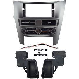 Рамка RM-0977 под магнитолу 12.3 дюйма для Subaru Legacy 5, Outback 4 2009-2014 (серая, левый руль)