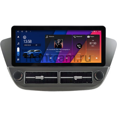 Hyundai Solaris 2 2017-2024 (серая) 12.3 дюйма Canbox H-Line 7819-0979 на Android 10 (4G-SIM, 8/256, DSP, QLed) Audi Style