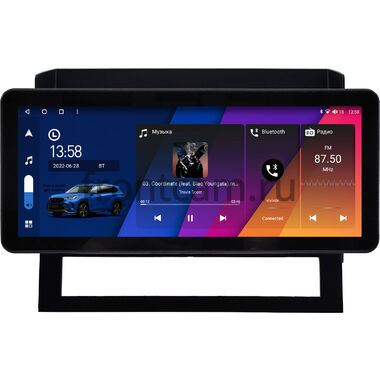 Toyota Land Cruiser 200 2016-2021 (для авто без JBL Synthesis) 12.3 дюйма Canbox H-Line 7818-1286 на Android 10 (4G-SIM, 6/128, DSP, QLed) Audi Style