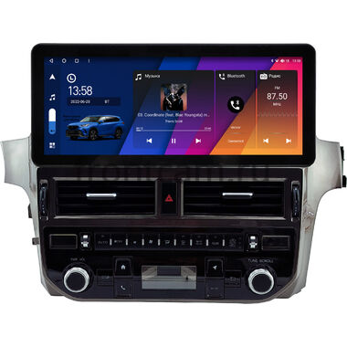 Lexus GX 460 2009-2023 (Тип A+В, Вид 2) 12.3 дюйма Canbox H-Line 7818-1299 на Android 10 (4G-SIM, 6/128, DSP, QLed) Audi Style