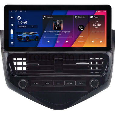 Chevrolet Cruze 2008-2012 12.3 дюйма Canbox H-Line 7816-2236 на Android 10 (4G-SIM, 4/32, DSP, QLed) Audi Style