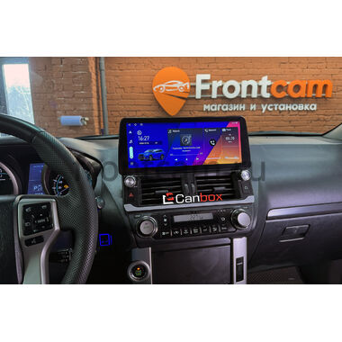 Рамка RM-2541 под магнитолу 12.3 дюйма для Toyota Land Cruiser Prado 150 2009-2013 (для авто без монитора, Тип 1)