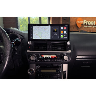 Toyota Land Cruiser Prado 150 2009-2013 (для авто без монитора, Тип 1) 12.3 дюйма Canbox H-Line 7819-2541 на Android 10 (4G-SIM, 8/256, DSP, QLed) Audi Style